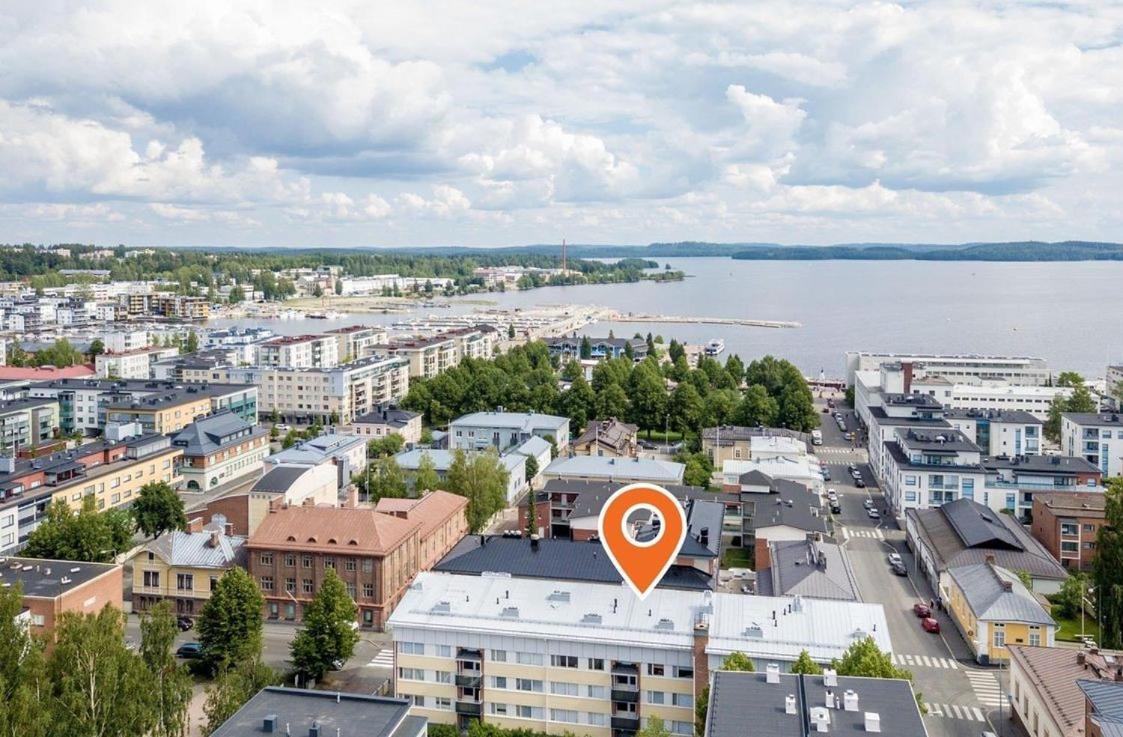 City Apartment Snellmaninkatu 22 A, Yksityinen Pistokkeellinen Paikoitus Sisaeltyy Hintaan Куопио Экстерьер фото